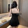 Sexy Low-Cut Stretchy Hollow-Out Waist Slimming Camisole Dress