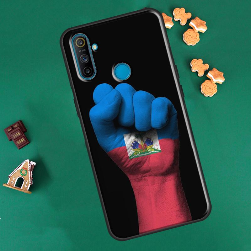 Haiti Haitian Flag For OPPO Realme GT Neo 2 Master C21 8 Pro 8i 9i Case For OnePlus 9 Pro 10 Pro 8T 9R Nord2