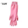 Thickened Velvet Cleaning Gloves Fleece Lined Dishwashing for Housework, Waterproof PVC Rubber Gloves, Anti-slip Housework Grip Warm Lining