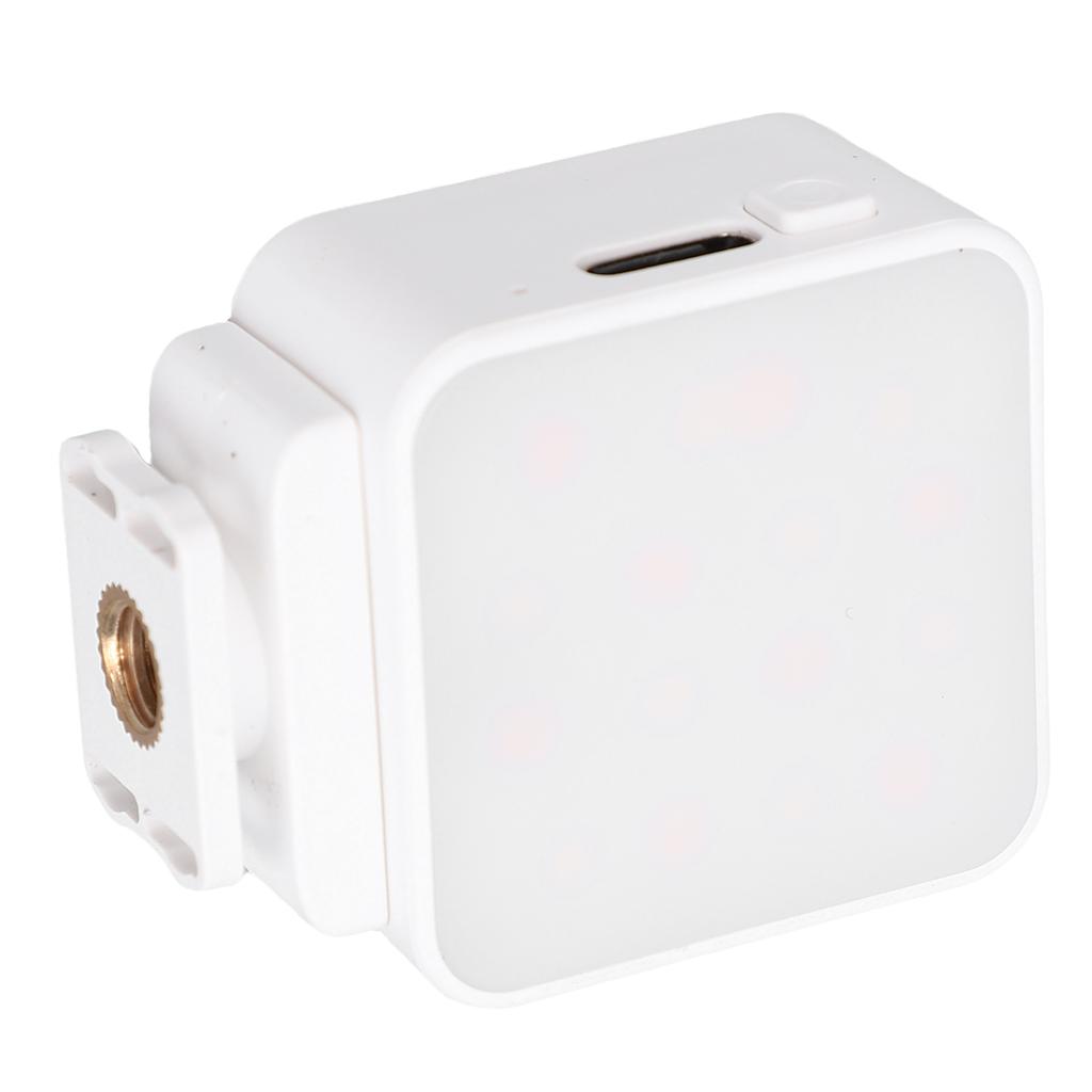 Magnetic Fill Light Fit for DJI Osmo Pocket 3 Action Camera LED Video Light Photography Fill Lighting Accessory White