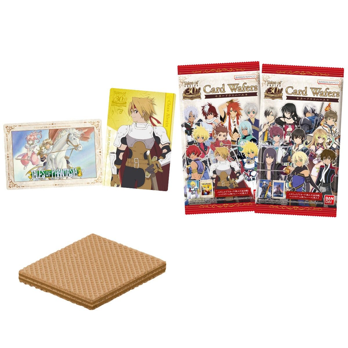 Tales of Series 30th Anniversary Card Wafers (Box of 20) (Candy Toy)