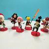 6Pcs Q Version Naruto Battle Version Sakura Gaara Action Figures Model PVC Anime Peripheral Decoration Collection Toys Gift