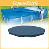 Premium Original Intex Round Pool Cover Dustproof Heavy-duty Pvc Protective Cap 366cm Diameter