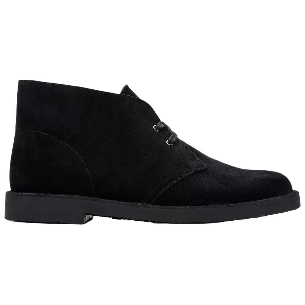 Clarks Shepton Vintage Round Toe Ankle Boots Men Ankle Boots Black 26179926