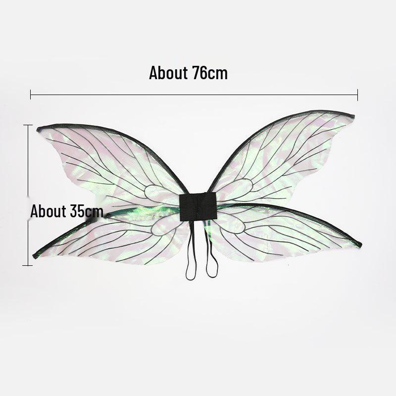 Children's Festival Butterfly & Cicada Wing Decorations for Dance Parties & Events