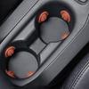 Water Cup Limiter Car Console Cup Holder Enhancers Flexible Silicone Inserts Noise Reduction For Stable Beverage Holding