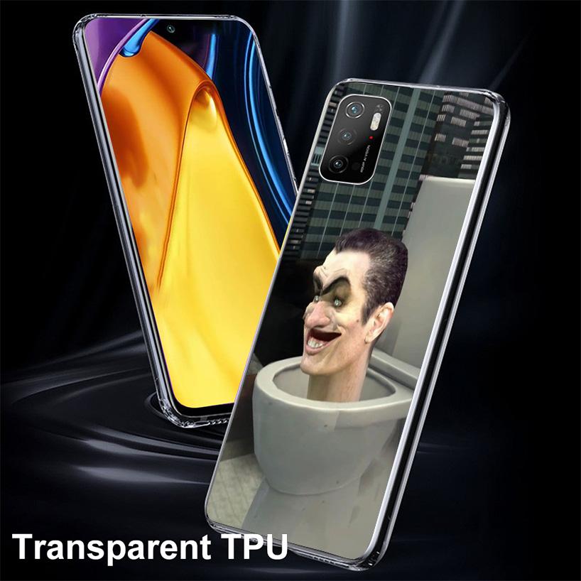 S-Skibidi Toilet Mobile Cell Phone Case For Xiaomi Poco X7 X6 X5 Pro F7 Ultra Redmi 15C 15 13 13C 12 12C 10 10A 10C 9 9A 9C 9T S