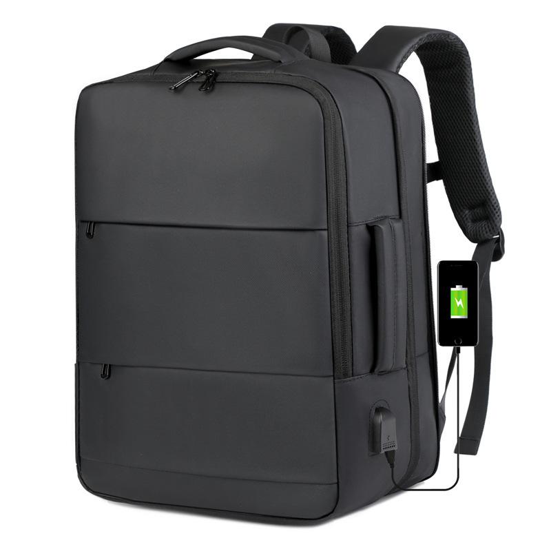 Multifunctional USB rechargeable laptop bag Men's business commuter backpack, large-capacity business travel backpack