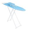 2Pcs/Set 42-Inch Desktop Ironing Board with Iron Rest Height Adjustable Removable Heat-Resistant Cover Foldable Anti-slip Clothes Sleeves Mini