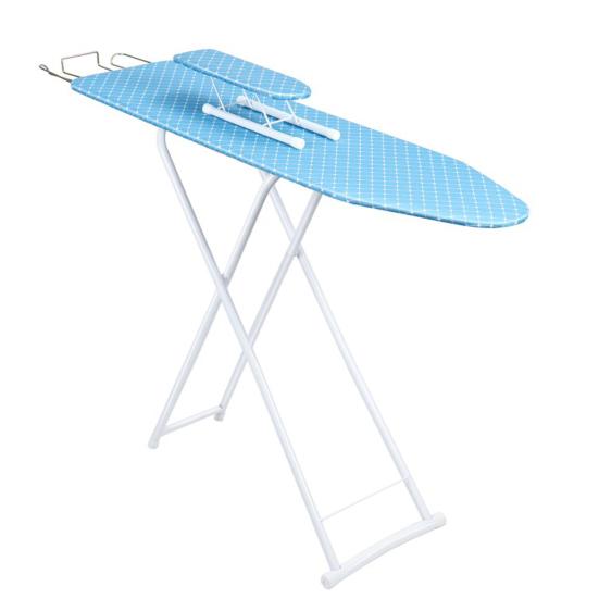 2Pcs/Set 42-Inch Desktop Ironing Board with Iron Rest Height Adjustable Removable Heat-Resistant Cover Foldable Anti-slip Clothes Sleeves Mini
