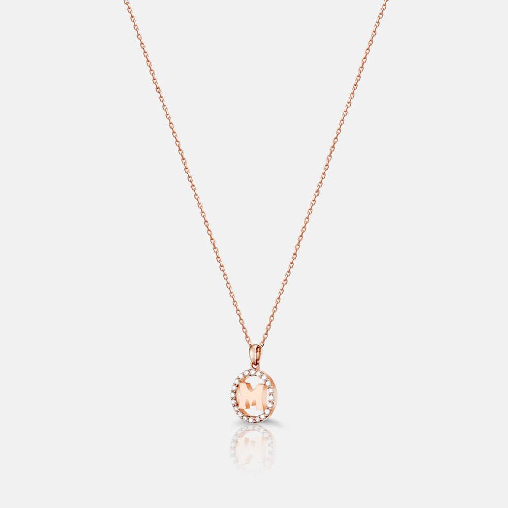 Tuberare Rose Silver Necklace A201Sn9105Rpa 42Cm
