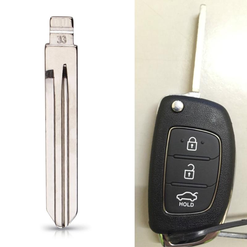 33# Folding Key Blank Flip Remote HYN14R For Vehicles Enhancing Security With Precise Cutting And Metal Construction