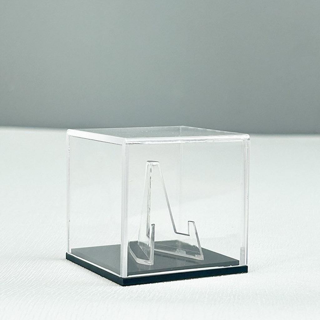 Acrylic Showcase Box Small Items Organizers Suitable for Rings and Picks Perfect for Collectors and Music Enthusiasts