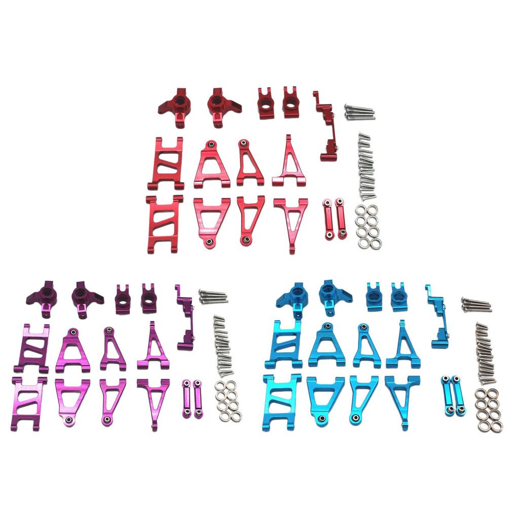 Aluminium Accessories Set Combo Parts Replacement for 1:14 Scale 14301 14302 14303 RC Car Vehicle Accessory Modification Part