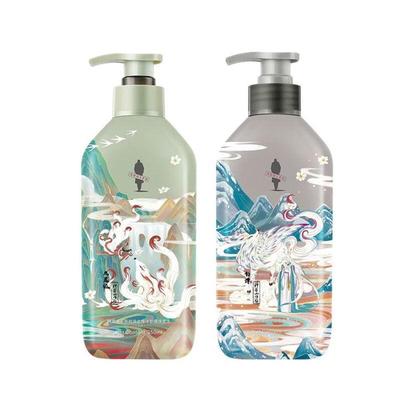 Adolph Tea Bran Ice Care Oil Control & Itch Relief Shampoo & Conditioner Set