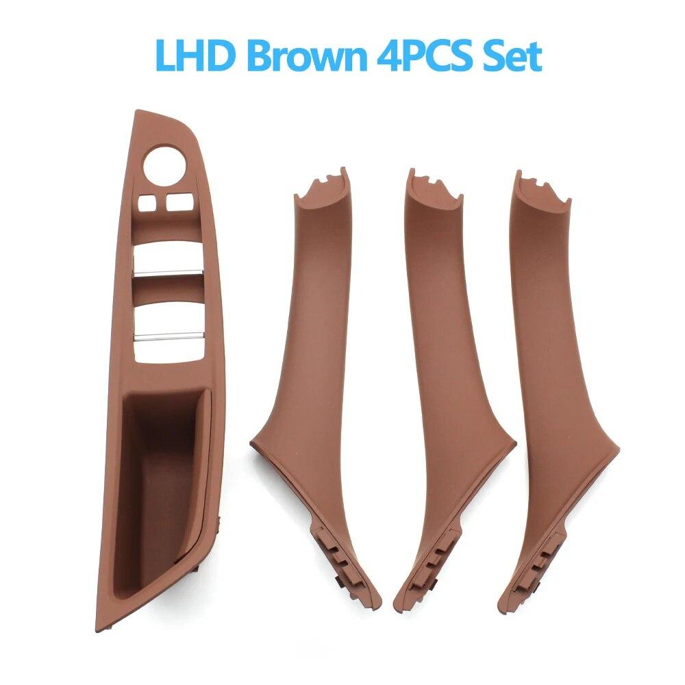 Lewostronny Zestaw Panel Przełączników Okien Drzwi Wewnętrznych Uchwyt Klamka Dla BMW F10 F11 F18 520 523 525 528 530