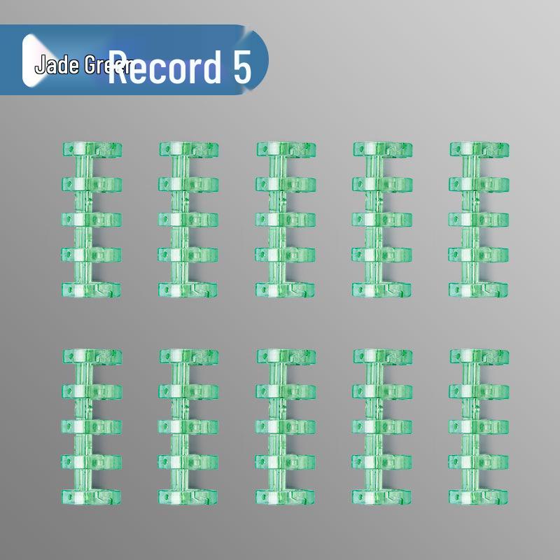 5-Hole A4 DIY Loose-Leaf Binder with Removable Rings & Punch Tool