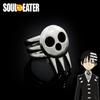 Anime Soul Eater Halskette Totenkopf Metall Anhänger Abzeichen Cosplay Requisiten Für Frauen Männer Fans Schmuck Zubehör Anhänger Geschenke