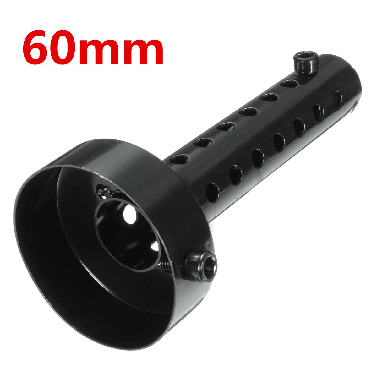 Универсальный 60 мм глушитель выхлопной трубы мотоцикла, выхлопная труба, съемный глушитель для Honda/Yamaha/Suzuki