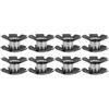 8Pcs Mountain Bike Bicycle Star Nut Headset Expanding Plug for 28.6mm / 1.1in Fork Parts