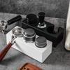 Adjustable Height Coffee Tamper Storage Seat 51/53/58mm Coffee Portafilter Stand  Barista