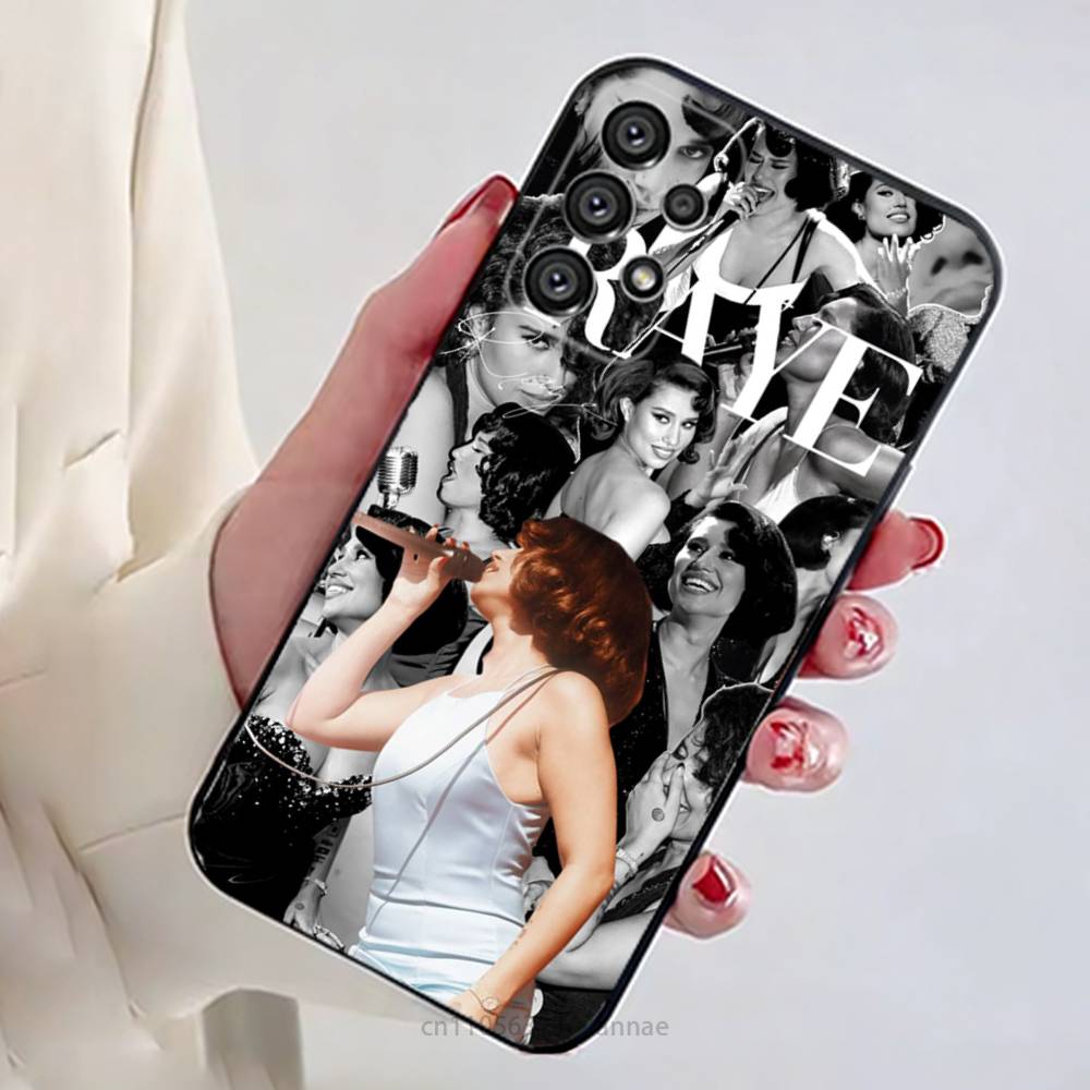 Singer RAYE Phone Case For Samsung Galaxy A13,21s,22,31,32,52,53,71,80,A91 Soft Black Shell