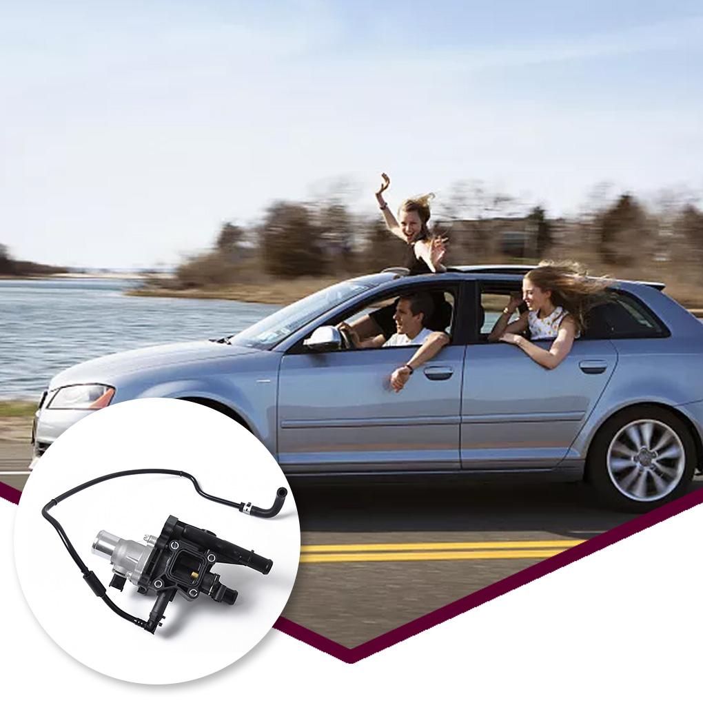 With Throttle Hose The Perfect Coolant Thermostat Housing For Your Engine Engine Coolant Thermostat Housing OE 25192228