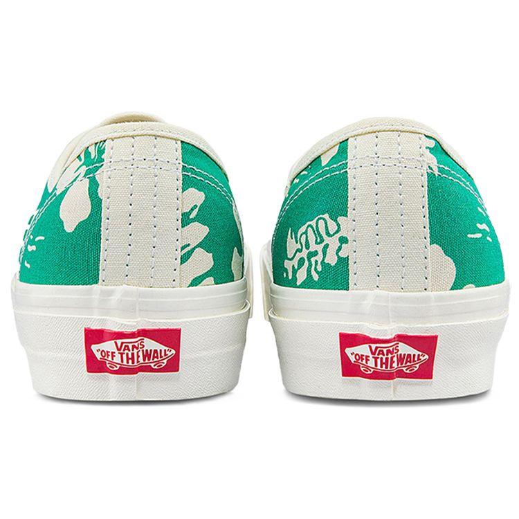 Vans Authentic 44 Dx Casual Petal Print Low Top Skate Shoes Unisex Sneaker Green VN0A5KX4AWP