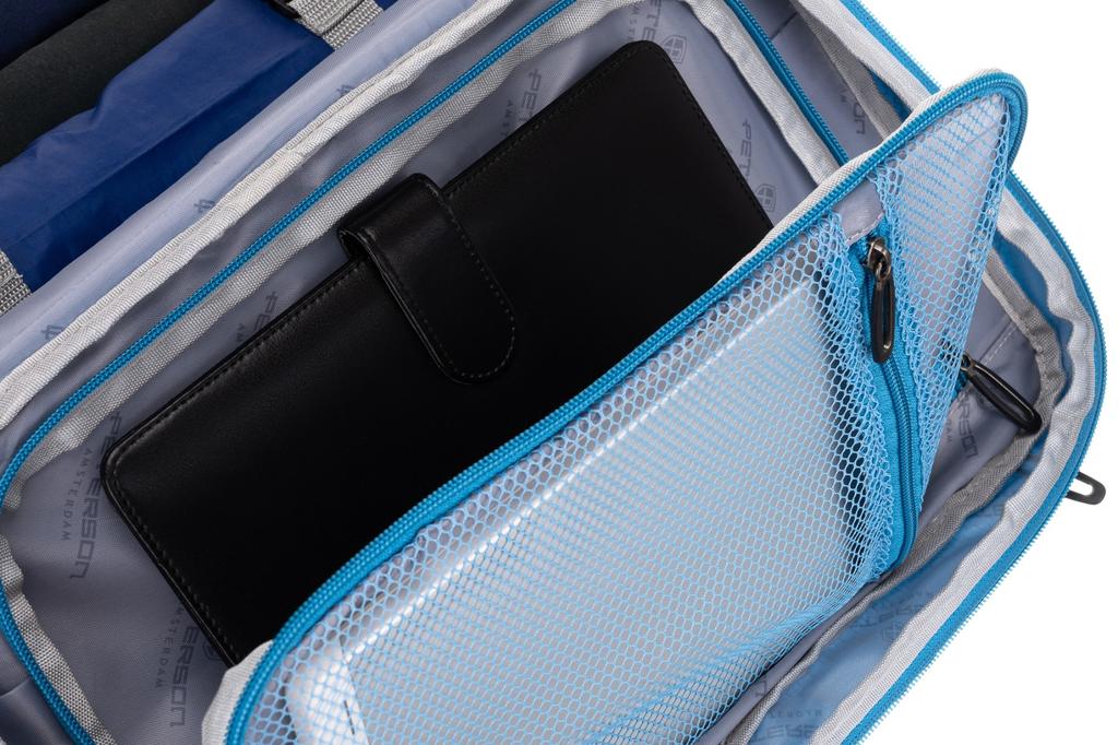 PTN BOCIAN-6446 Blue Travel Backpack