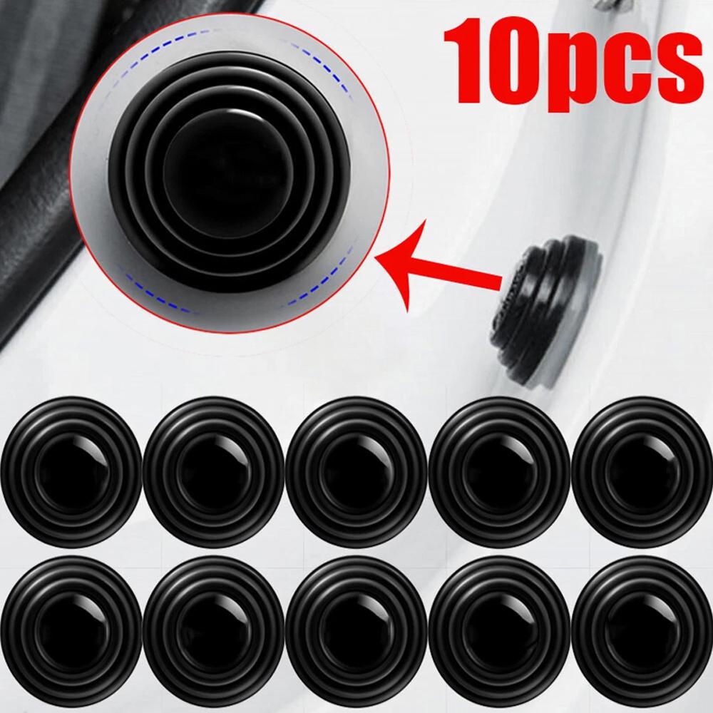 Car Door Shock Absorber Gasket Silicone Cushion Anti-Scratch Sticker Pads For Auto Sound Insulation Adhesive Stickers
