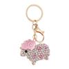 2027 Year of the Sheep: Cute Korean Style Cartoon Sheep Metal Keychain and Bag Charm