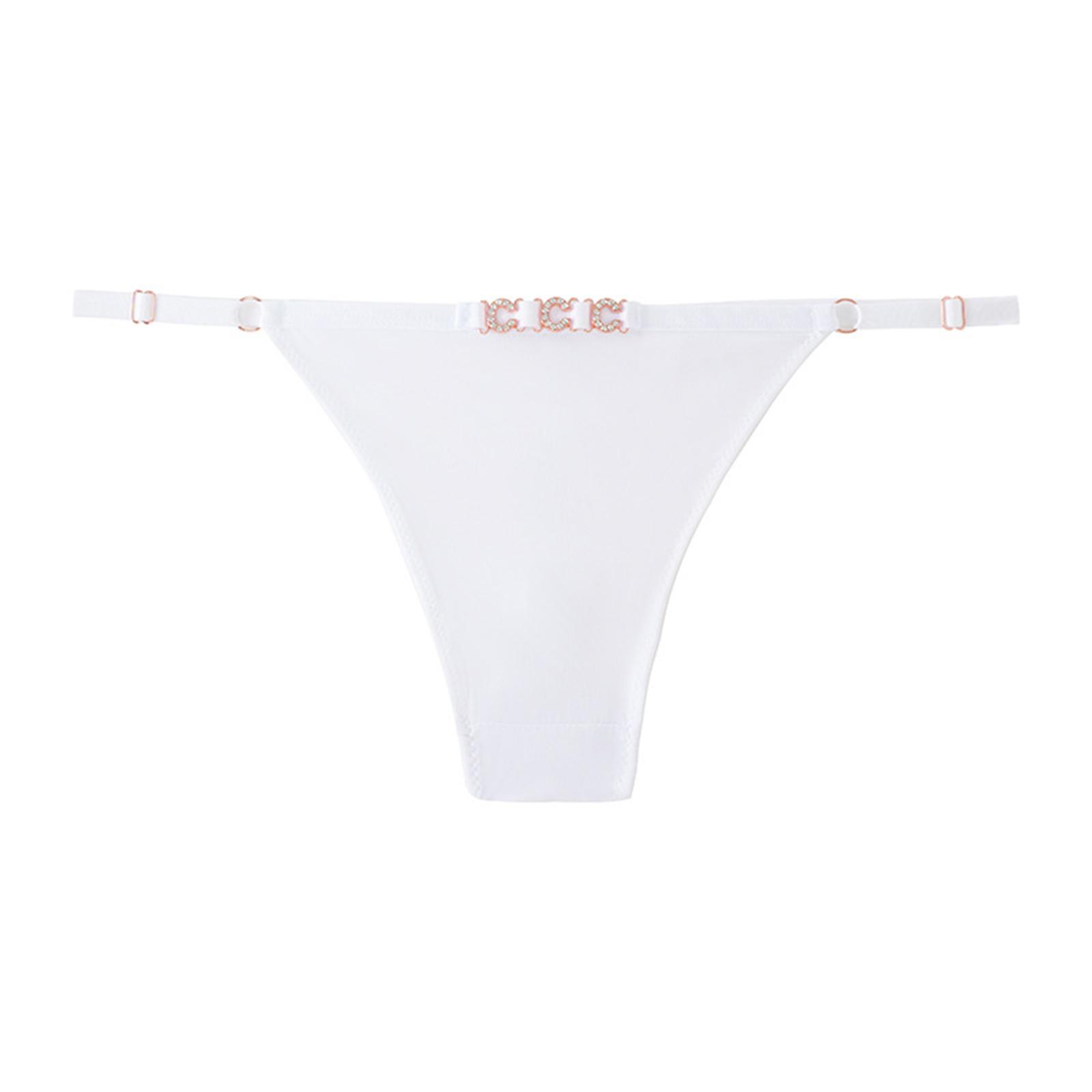 

Женское нижнее белье с низкой посадкой, с сексуальными тонкими бретельками и надписью, сексуальное нижнее белье S