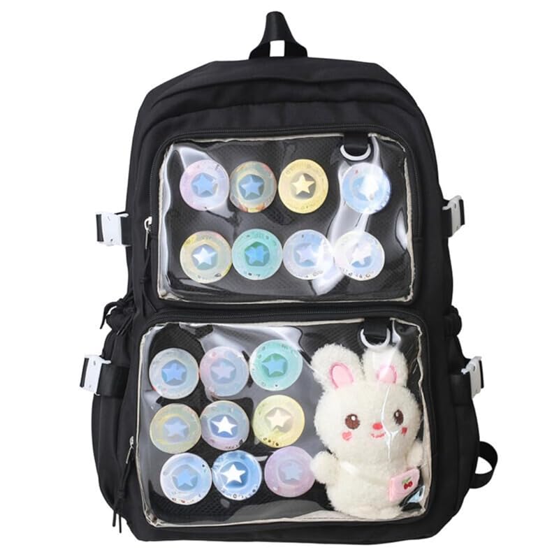 

[VIVEL] Oshikatsu backpack ita bag backpack 20L Itaba Oshikatsu bag ita backpack ladies cute Fashionable lightweight transparent pocket live event