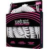 Genuine Ernie Ball 6045 Guitar Coiled Cable, 30 Feet, White, 9.14m