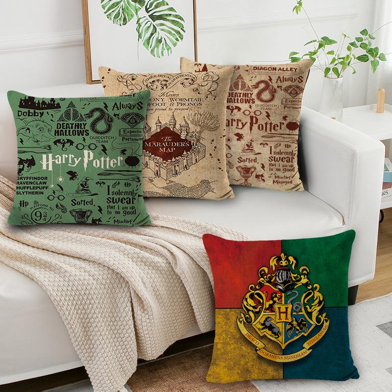 Goblet of Fire Linen Pillow Cover New Sofa Cover Nordic Cushion Pillow Cover