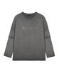 Nigaennikol Nicole Destroyed Layered Long Sleeve Top_Gray