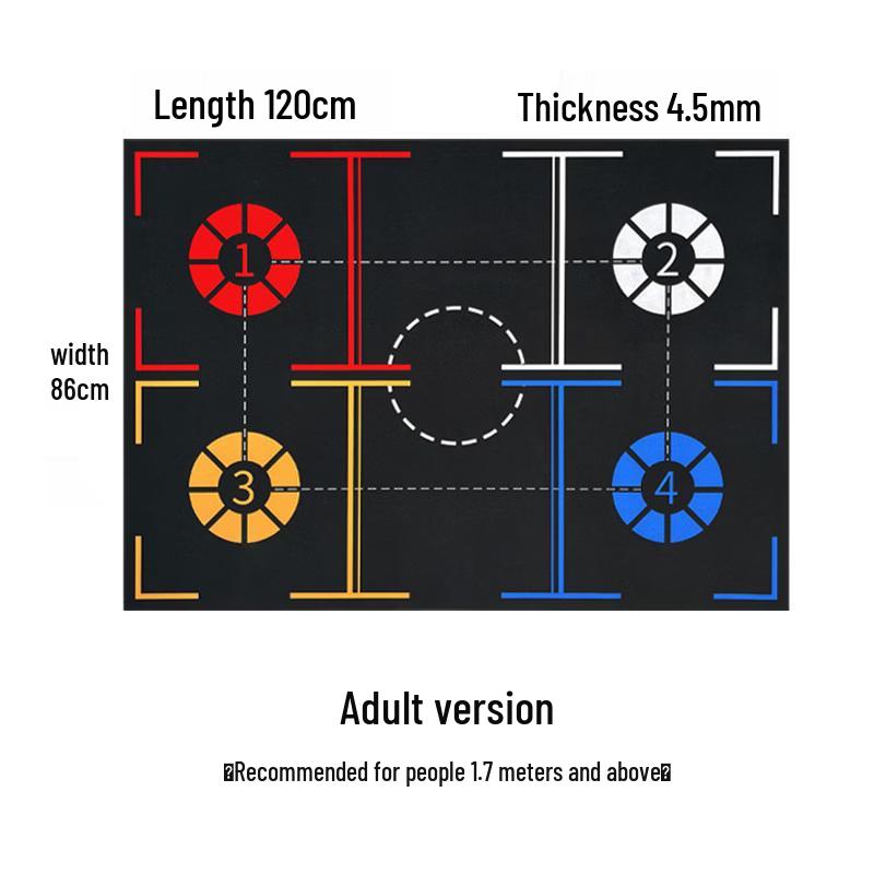 Basketball Footwork Control Training Mat
