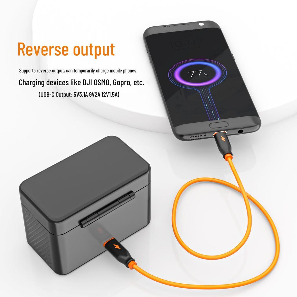 ZGCINE Shadow Little Energy BX1 Battery Charging Case for Sony ZV1, RX100, RX1R, HX5