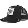 Cappellino da baseball ricamato con bastoncino di animale per appassionati di animali sia maschi che femmine, cappello da camionista, protezione solare e ombreggiatura