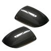 1 Paar Seitenrückspiegelkappe Passend für Mazda 3 6 2 Demio DE 2008 2009 2010 2011 2012 Schwarzer Karbonfaser-Stil ABS