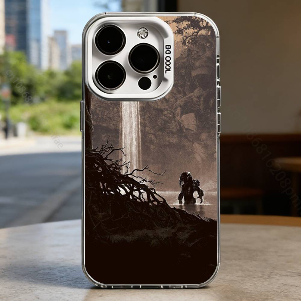 

A-Alien S-Space White Shockproof Phone Case For iPhone 17,16,15,14,13,12,11,Pro,XS,Max,Plus,Mini,SE iPhone17