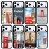 Telephone Box London Phone Case For Apple iPhone 17 Air 16 Pro Max 15 Pro Max 14 13 12 11 Mini Back Cover