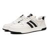 Men's Genuine Leather Sporty Flat Shoes - Autumn Fashion White Casual Shoes, Versatile Trendy Forrest Gump Style