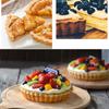 Round Shape Cake Mold Movable Bottom Kitchen Pizza Cake Mold Baking Tray