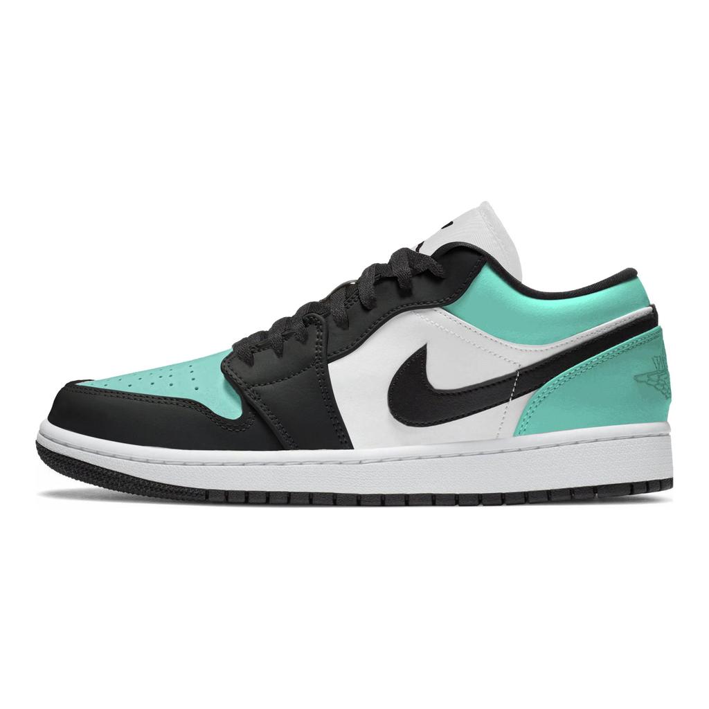 Jordan Air Jordan 1 Abrasion Resistant Low top Vintage Basketball Shoes Unisex Blue 553558-165(Team963-)