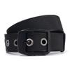 Pin Buckle Men's Belt Outdoor Tactical Nylon Canvas Belt on Both Sides Casual Versatile Trousers Belt