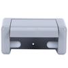 Wandmontierter Toilettenpapierhalter Rollenpapierhalter Toilettenpapierständer für Badezimmer Grau