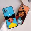 Chica Poppin Black Girl Phone Case for Xiaomi Poco C40 C51 C50 C55 C65 C71 C75 C85 F8 F7 F6 F5 F3 F2 X7 X6 X4 X3 M7 M6 M5 M4 M3 M2 Pro