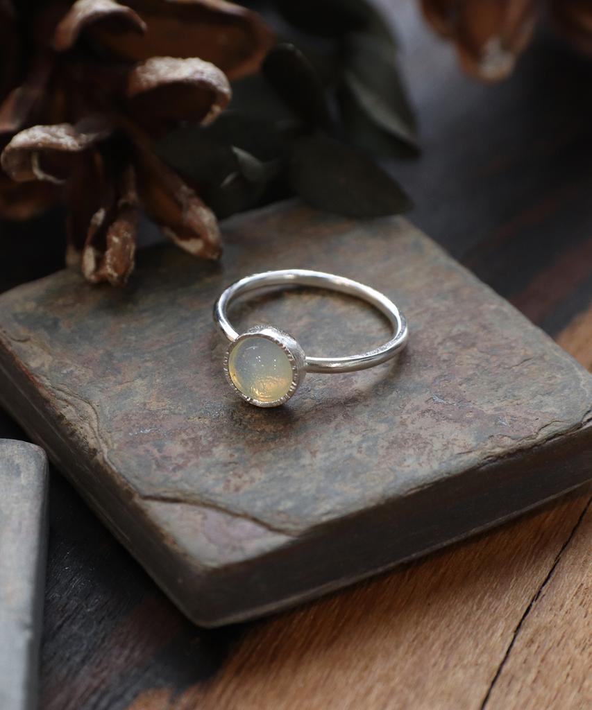 Iris Memory-Hope For You Gemstone Ring No. 3-Silver (Type B)