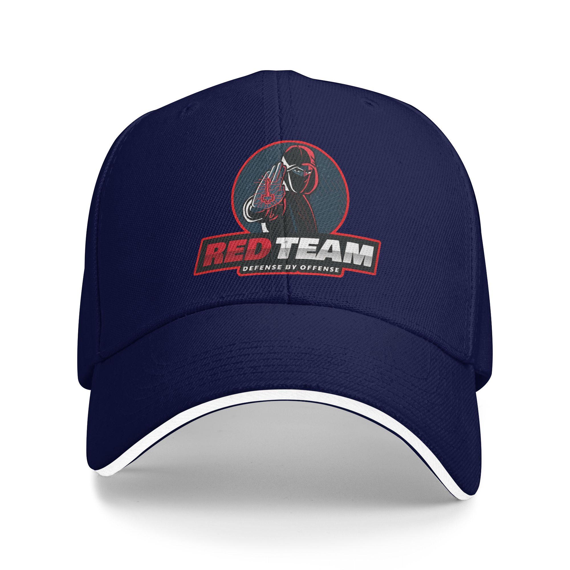 

Cyber Security Red Team Defense by Offense7 Sun Baseball Cap Summer Stylish Hip Hop Hats For Unisex Men Gym Snapback Cap One Size
